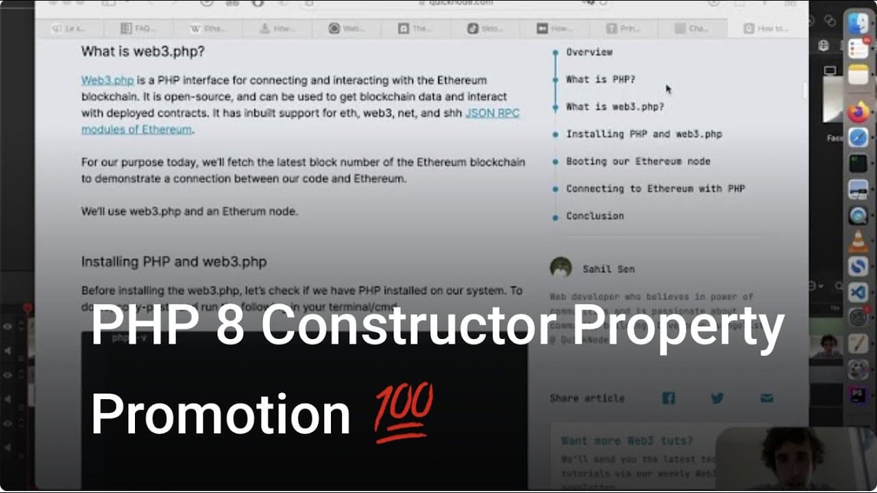 Constructor Property Promotion with PHP 8